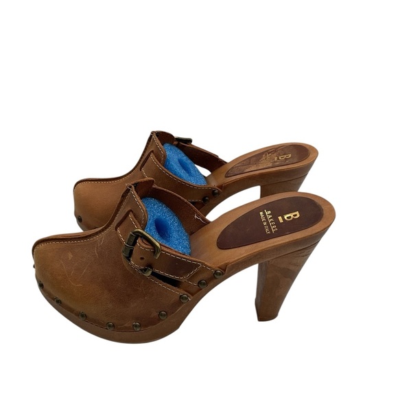 Bakers Brown Leather Clogs with Buckle size 7 - Picture 5 of 9